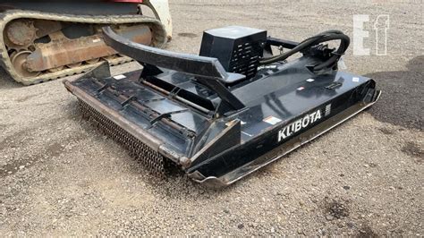 kubota skid steer with bush hog|kubota 5 foot bush hog.